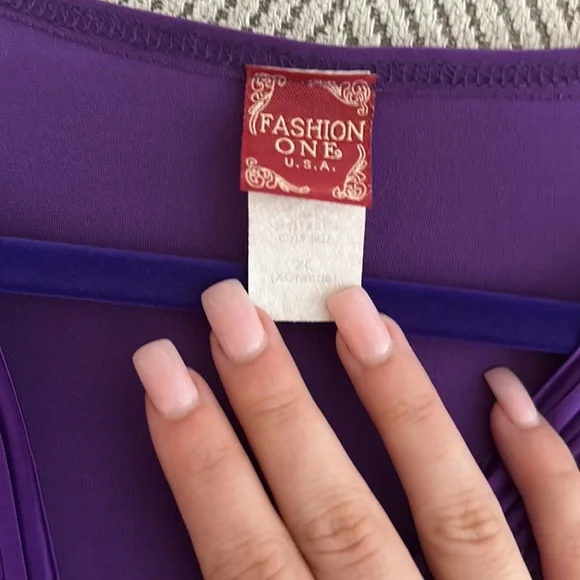 Purple blouse - Picture 2 of 2